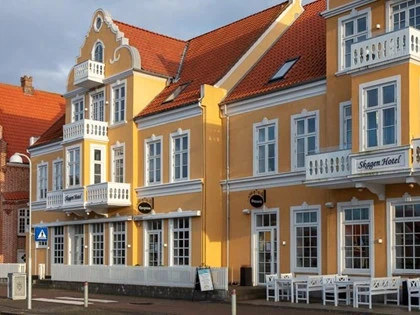 Luksusophold m/4-retter & vinmenu på Skagen Hotel 
