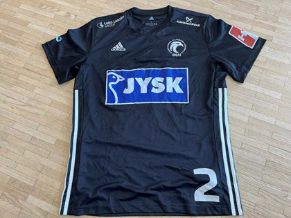 #2 Ludwig Hallbäcks kamptrøje i str. L fra BSH - Fredericia 16. september 2022