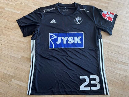 #23 Henrik Tilsteds kamptrøje i str. XL fra BSH - Fredericia 16. september 2022
