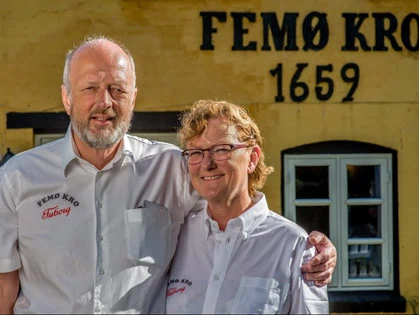 Miniferie for 2 på idylliske Femø Kro i Smålandshavet