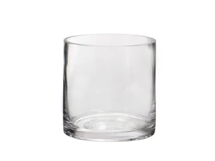 Lauvring, Dea cylindervase, klar, glas, D9xH25
