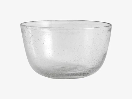 Nordal, AIRY glasskål, klar, Ø13 cm