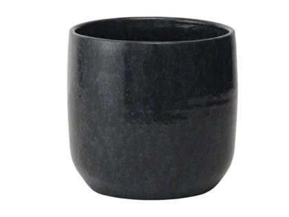 Lauvring, Nuno potte, blå, keramik, D:16xH:16-14,5