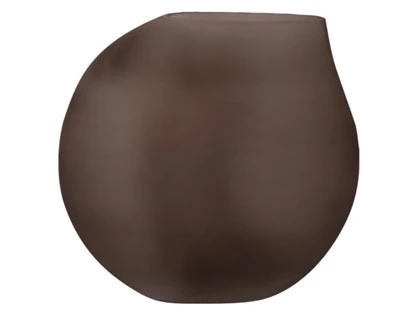Au Maison, Sfære vase, Brun, 30x29x14 cm