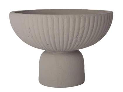 Au Maison, Krukke, grå, keramik, 15x22x22 cm