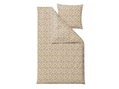 2 stk. Painterly Leaf sengetøj i Gold fra Södahl - 140x220 cm
