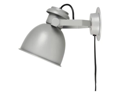 Ib Laursen, Væglampe, grå, metal - 14,8x17x19x15,5