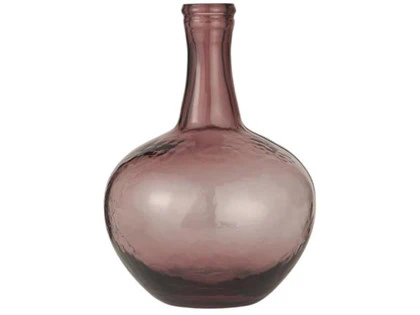 Ib Laursen, Malva glasballon, mørk rosa - 24x17