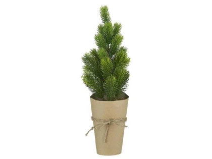 Ib Laursen, mini grantræ i potte, Polyethylen - 42x15