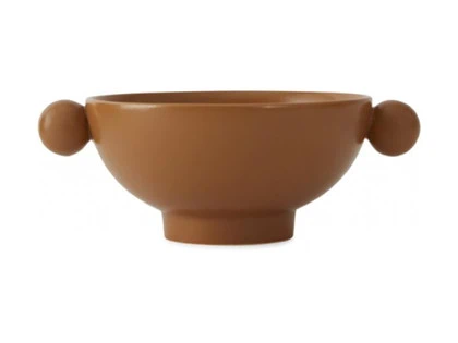 OYOY, Inka skål, karamel, porcelain - Ø18 x H7 cm