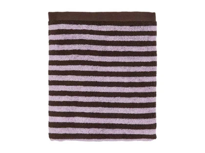 OYOY, Raita håndklæde, lilla/brun, H100 x W50 cm