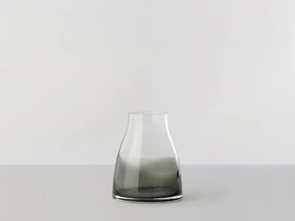 RO Collection, Flower vase no. 2, smoked grey