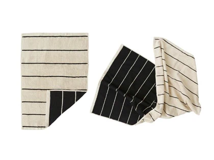 2 stk. Raita håndklæder i clay - 40x60 + 2 stk. Raita håndklæder i clay - 70x140 fra OYOY