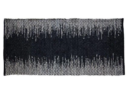 Ellen gulvtæppe i Ivory/Black fra Au Maison - 140x200 cm
