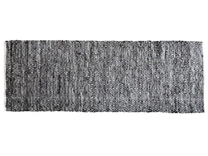 Au Maison, Elisa gulvtæppe, Black, 70x200 cm