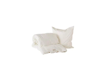 OYOY, Nuku sengetøj voksen, Råhvid, Bomuld, H200 x W140 cm / H60 x W63 cm