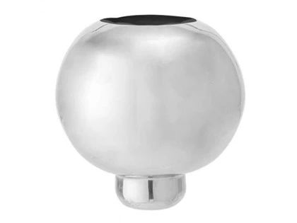 Bloomingville, Santo Vase, Sølv, Aluminium, Ø15xH7 cm