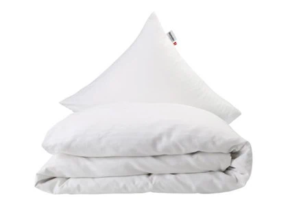 2 stk. Dunlopillo sengesæt i hvid - 140x220 cm