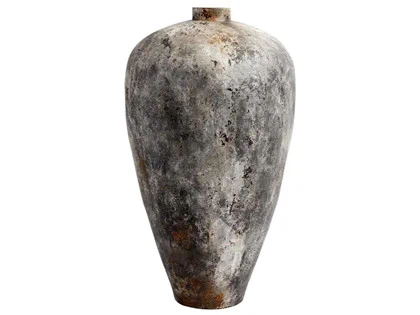 Muubs, Echo, krukke, Terracotta, Rustgrå, H: 100 Ø: 56 cm