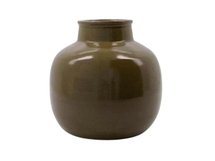House Doctor, Aju vase, Grøn, h: 17 x ø: 17.5 cm