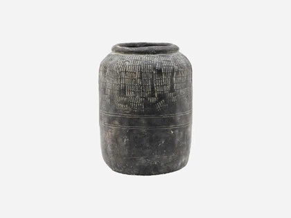 Jalna vase i grå cement fra House Doctor - H: 31,5 Dia: 23,5 cm
