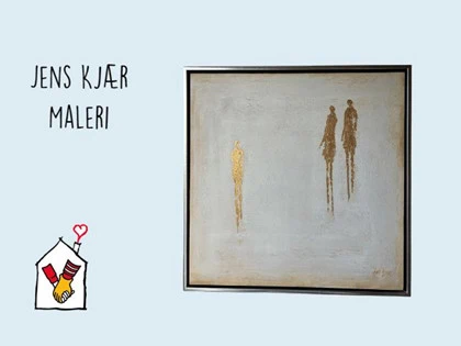 Jens Kjær Maleri / Jens Kjær Painting