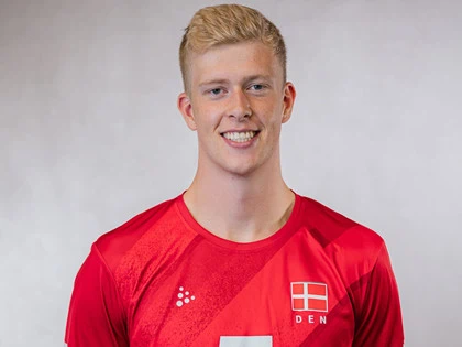 Matchworn spillertrøje #5 Joachim Hesselholt Str. XXL