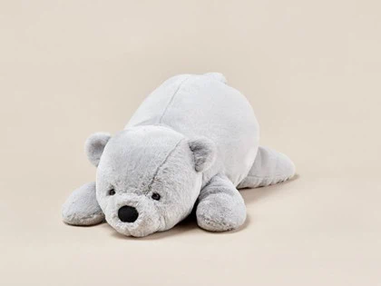Lille grå bjørn fra Lilla och Stora Björn - 55 cm