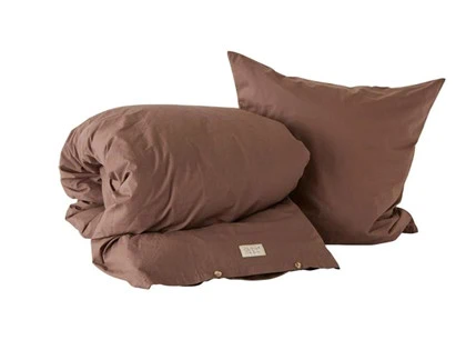 OYOY, Nuku sengetøj, Choko, 100% øko. bomuld, 140x220 cm 
