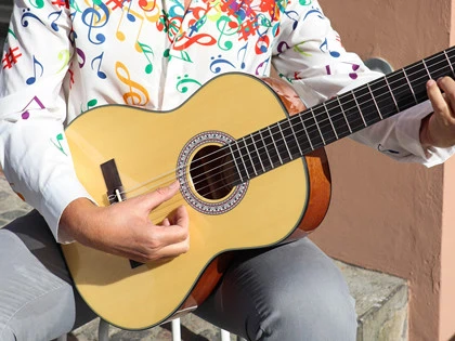 Spansk Guitar af mærket Santana
