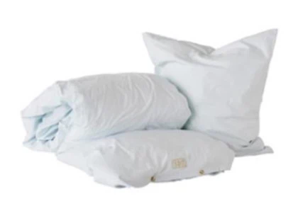 OYOY, Nuku sengetøj baby, Ice Blue, Bomuld, H100 x W70 cm / H40 x W45 cm