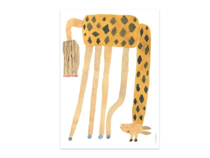 Noah Giraffe plakat fra OYOY 