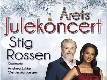 4 billetter til Stig Rossen Julekoncert i Arena Nord (30/11/2022)