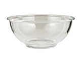 Ib Laursen, Glasskål, Klar, Glas, 1500 ml., H:9,5 x Ø:20,5 cm