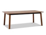 X-TRA-75-75 dansk designet spisebord i valnød fra PBJ Designhouse - 180x100 cm