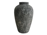 Lauvring, Kairo, Vase, Grå, Cement, Ø:29 x H:45 cm