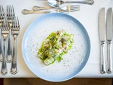 5-retters Gourmetophold for 2 på Tambohus Kro & Badehotel med udsigt udover Limfjorden