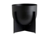 Nordal, CACELA, Plantestativ, Antracit, Aluminium, H:28 x Dia:27 cm