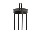 Light & Living, ISALO, Bordlampe LED, Sort, Metal, Ø:13 x H:28 cm