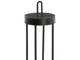 Light & Living, ISALO, Bordlampe LED, Sort, Metal, Ø:13 x H:50 cm