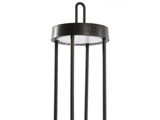 Light & Living, ISALO, Bordlampe LED, Sort, Metal, Ø:13 x H:28 cm