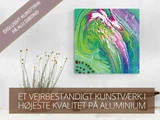 MIND DRIFTING - ALUMINIUMSTRYK - 100CM X 100CM - BYMALUE  [A019]