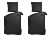 Sengesæt Raie - Black 140*220