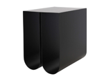 Kristina Dam Studio Curved Sidebord, Sort - W35,5XL26XH36