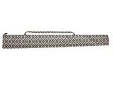 Port strandparasol i sort og sand polyester fra House Doctor