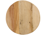 Ib Laursen, UNIKA, Rundt, Dekobræt, Natur, Træ, H:2 x Dia:30 cm