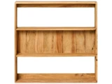 Ib Laursen, UNIKA, Væghylde m/3 hylder, Natur, Træ, H:86 x B:86 x D:15 cm