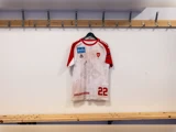 #22 Mads Larssons matchworn trøje i str. XL