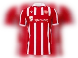 #17 Andres Jassons matchworn trøje i M fra AaB - Vendsyssel FF 20. september
