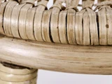 House Doctor, Trenza, Skammel, Natur, Rattan, H:50 x Dia:30 cm
